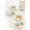 SOPHIE CONRAN MISTLETOE TEA CUP AND SAUCER FILLED WITH TEA 2019