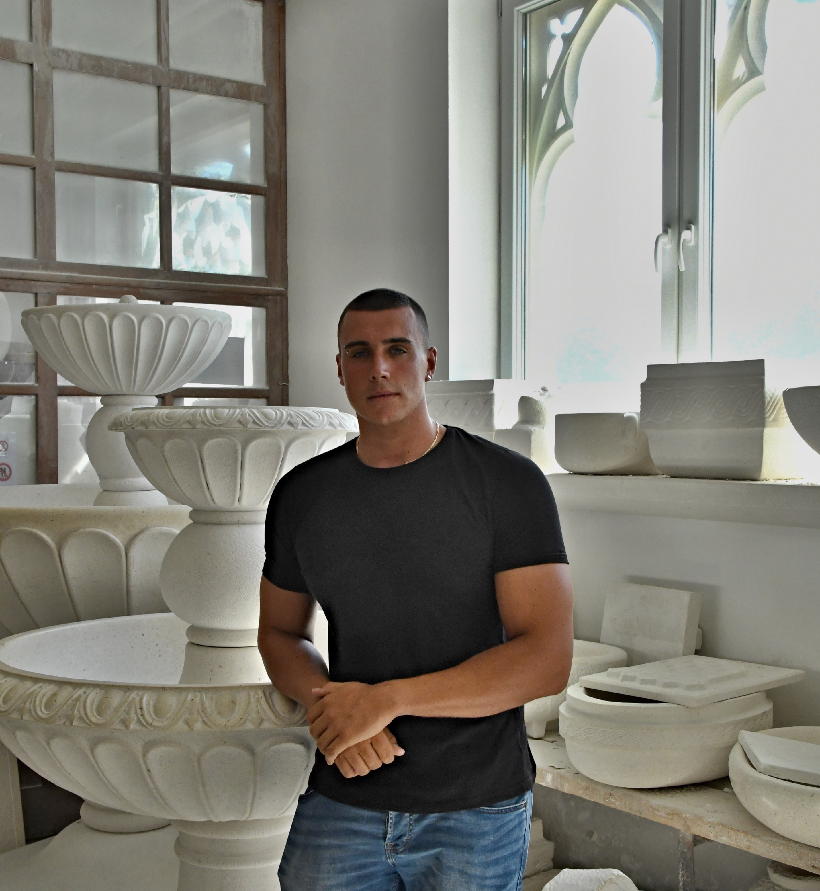 Jediný český absolvent kamenické školy v Chorvatsku proráží doma