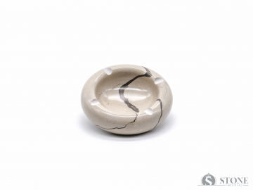 Popelník Hefaistos kulatý hladký Zečevo