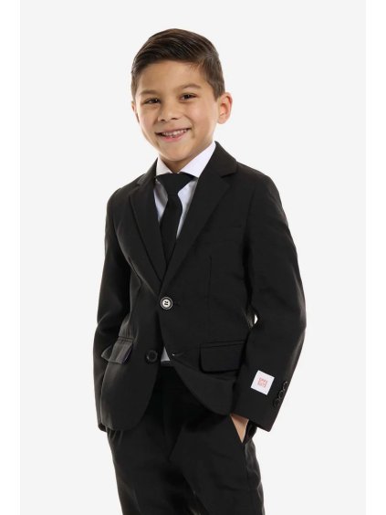 studioagnes chlapecky oblek cerny spolecensky Boys Suit Black Knight01