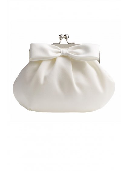 studioagnes svatebni satenova kabelka s masli svatba svatebni inspirace handtasche mit schleife 05 190 cr 1