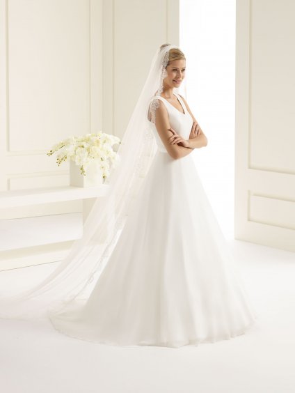 Bianco Evento bridal veil S218 (1)