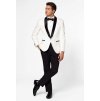 Studioagnes smoking bily Men Tuxedo Pearly White2