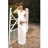 tehotenske svatebni saty LLGIL L1 Laura Lace Gown Long Ivory