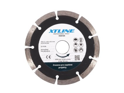 Kotouč HDS diamantový segmentový  XTLINE (Průměr 115 mm)