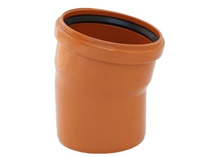 KG-PVC koleno DN 100 (Stupně 15°)