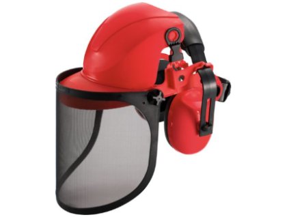 Štít s chráničmi sluchu 313927 Safetyco, ochranný, oceľ, CE