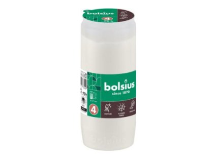 Náplň Bolsius 2174473 75 h 57x141 mm, do kahanca, biela, olej