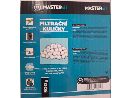 Mastersil Filtračne guličky Polysphere 500g