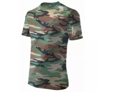 Dedra BH5TM-L Pánske tričko L, camo, 100% bavlna