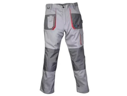 Dedra BH3SP-XL Nohavice ochranné veľkosť XL, šedá, gramáž 190g/m2, 20% polyester 80% bavlna