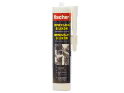 Fischer 525322 Silikón univerzálny biely