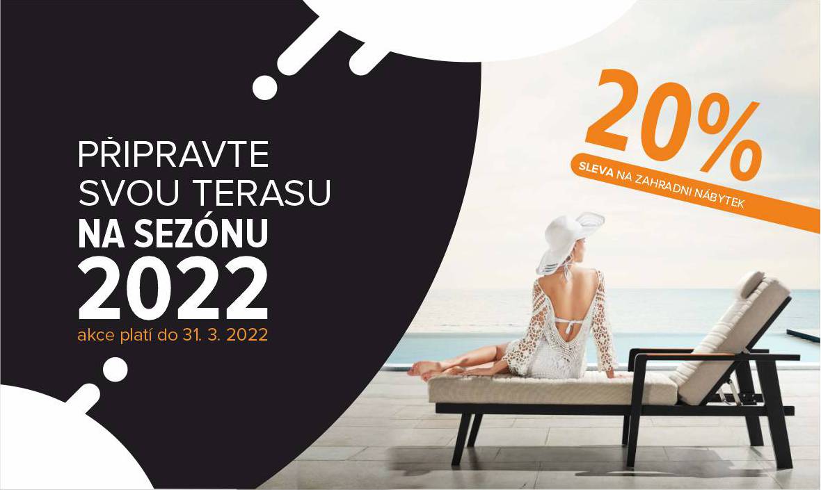 Připravte svou terasu na sezónu 2022