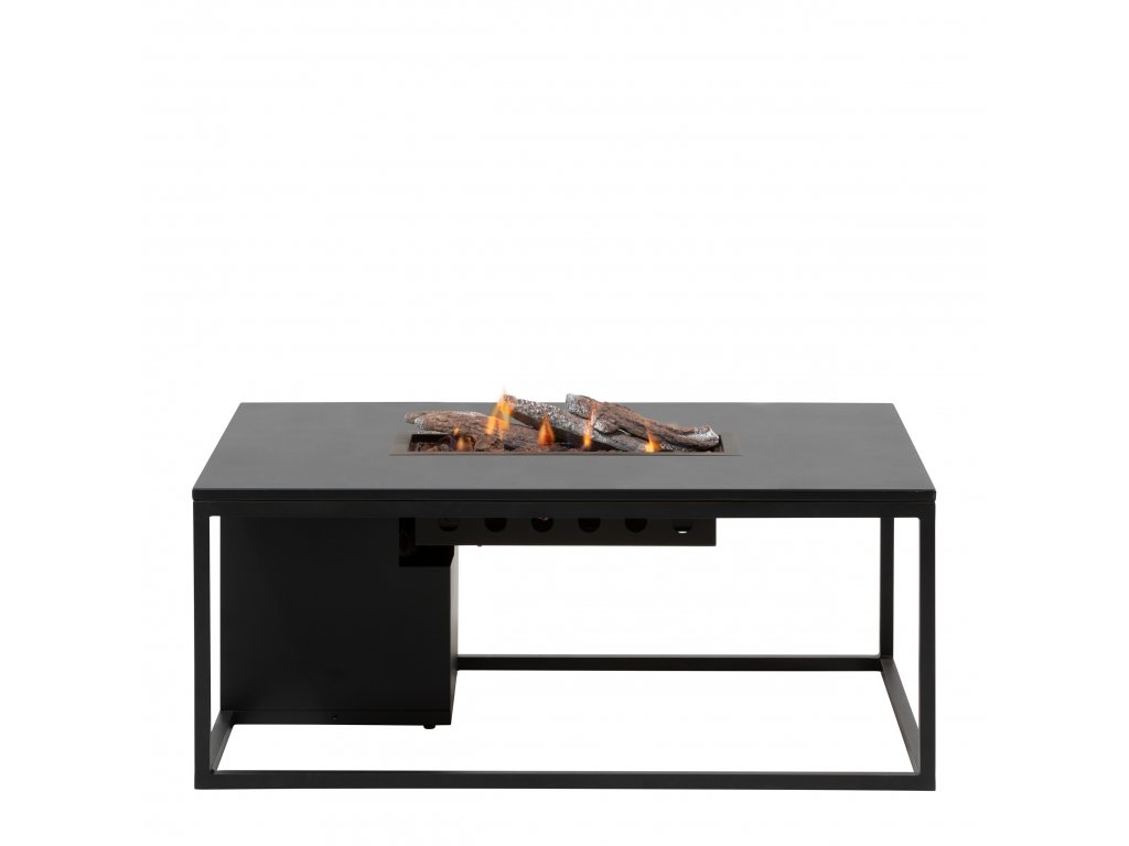 5980990 Cosiloft 120 lounge table black black alu