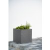 Samozavlažovací květináč CUBIC 40