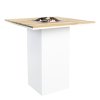 5980120 Cosiloft 100 bar table white teak