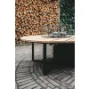 5981110 Cosiloft round teak black S3