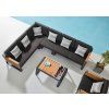 5místná rohová zahradní sedačka New York