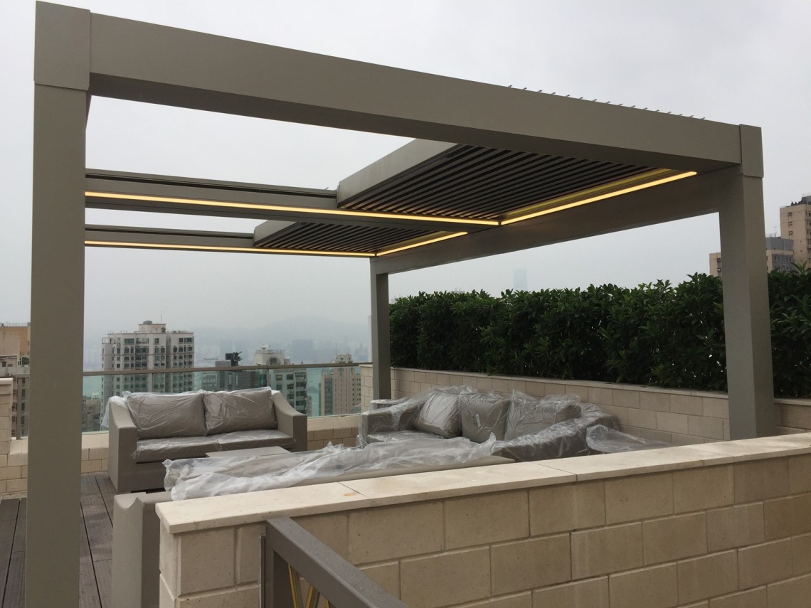 Ako najlepšie ochrániť pergolu a vonkajšie tienenie pred nízkymi teplotami