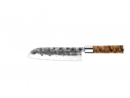 Nůž Santoku 18cm koženým pouzdrem VG10