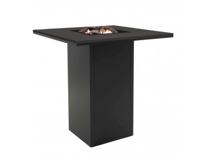 5980100 Cosiloft 100 bar table black black side