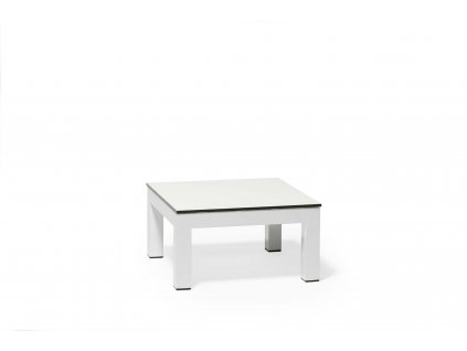 Side table white alu