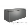 Biohort Úložný box LoungeBox® 160, tmavě šedá metalíza