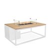 5958760 Cosiloft 120 white teak with glass set
