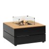 5981000 Cosipure 100 black teak glass set M side