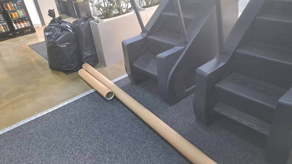 Výměna koberce Fitness Hostivař - 17