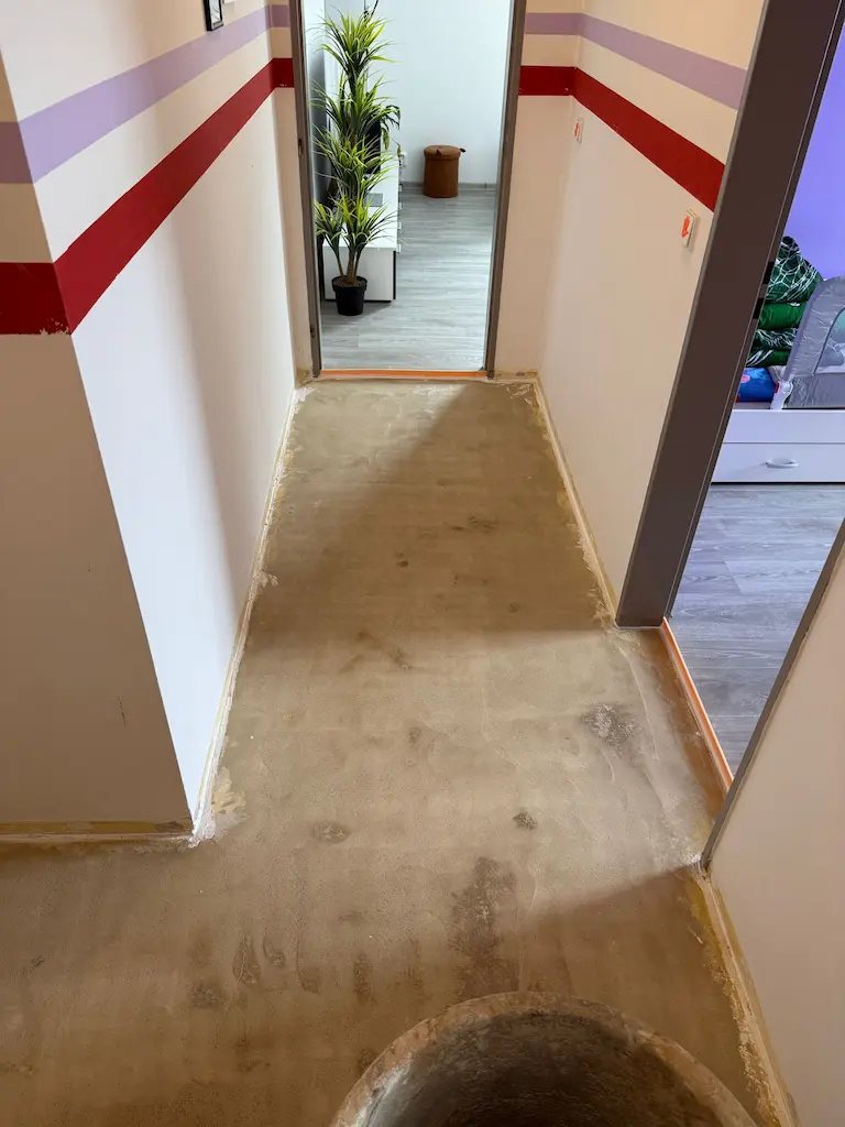 Nivelace podlahy Kolín - krok 4