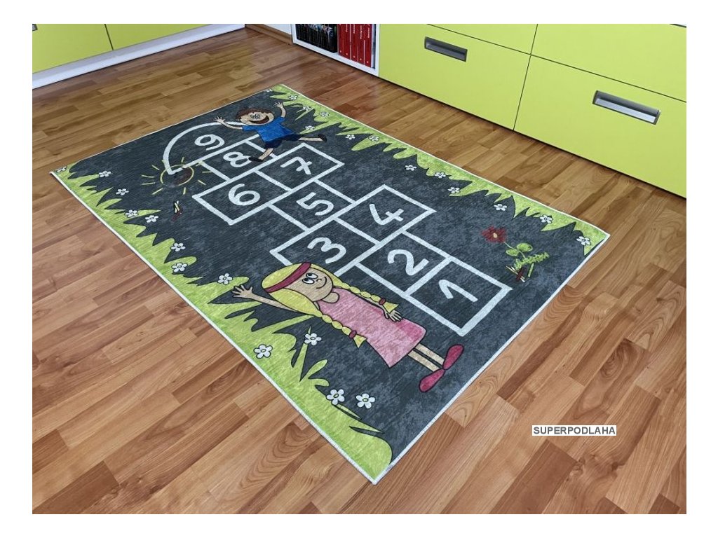 Dětský koberec Hrací koberec Panák - SUPERPODLAHA.CZ