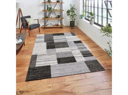 Kusový koberec LOFTLINE / 500-01 GREY