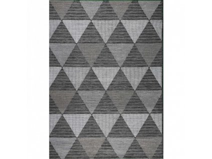 koberec flat 21132 strieborne sivy