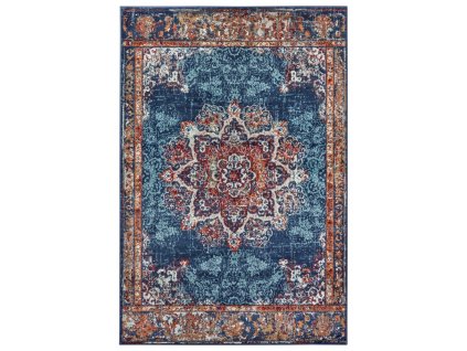 Kusový koberec Luxor 105637 Moderno Blue Multicolor