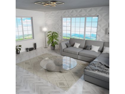 Kusový koberec Lucia 2255 160 bílý