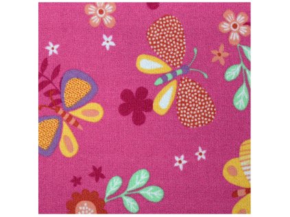 DĚTSKÝ METRÁŽOVÝ KOBEREC MOTÝLEK 8205