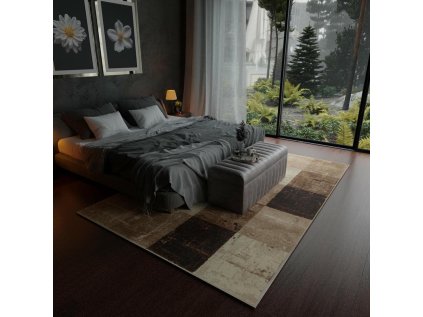 Kusový koberec Jasper 20762 80 hnědá