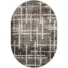 koberec rave oval 24009 199 sivy
