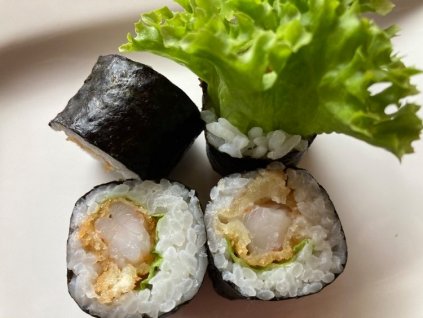 smazena kreveta salat