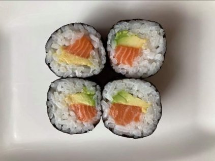 maki losos avokado