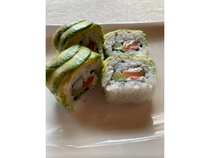 uramaki losos avokado