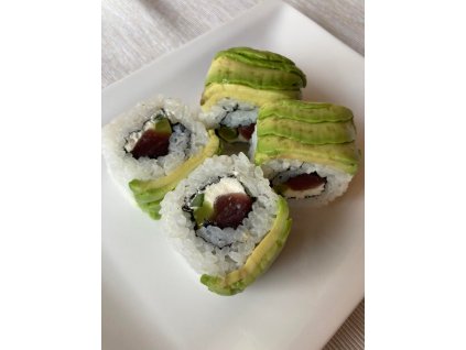 uramaki tunak avokado syr
