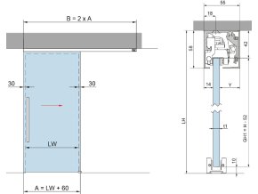 dormakaba muto60 strop schema