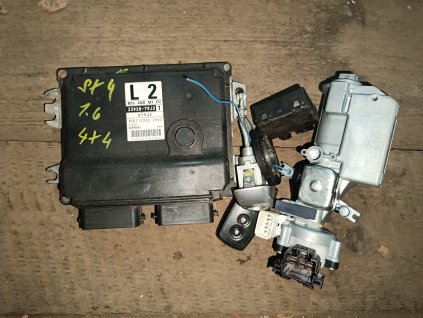 SX4 řidící jednotka, imobilizér, spínací skříňka, zámky, klíče - SET