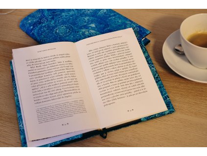 Textilní obal na knihu malý
