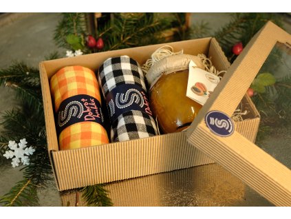 dárkové balení s meruňkovou marmeládou 2