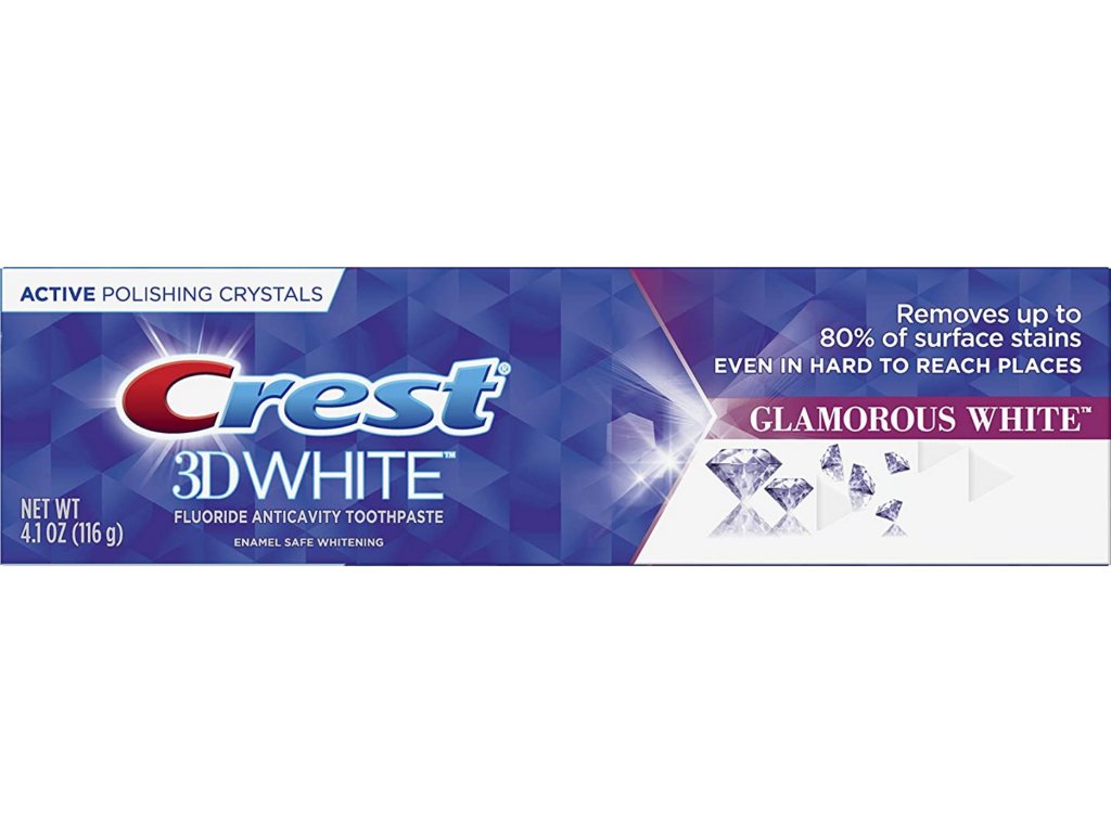 CREST 3D White Glamorous White 116 g Zubná pasta