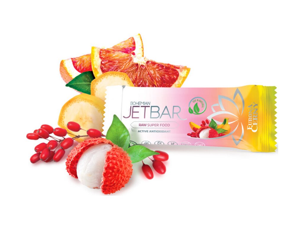 JETBAR RAW SuperFood Active Antioxidant 42 g Raw tyčinka