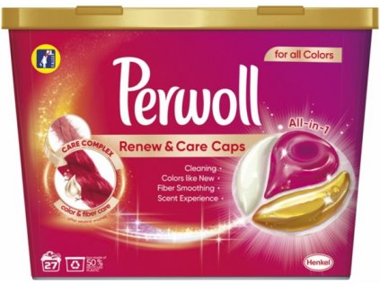 PERWOLL renew & care Color, 27 ks